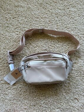 CALPAK Terra Small Sling Bag White Sand Recycled Crossbody Waist Bag NWT